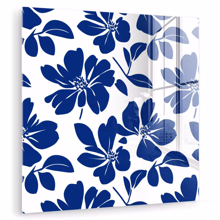 Floraal - Modern - Blauw plexiglas 5mm klein 11 -zzzproduct_nieuw