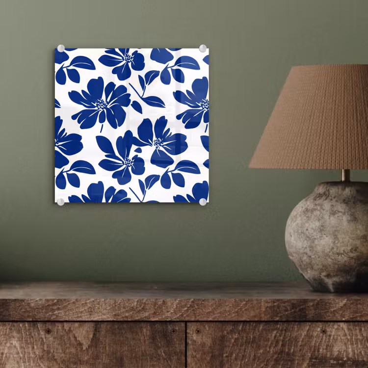 Floraal - Modern - Blauw plexiglas 5mm klein 11 -sfeer3