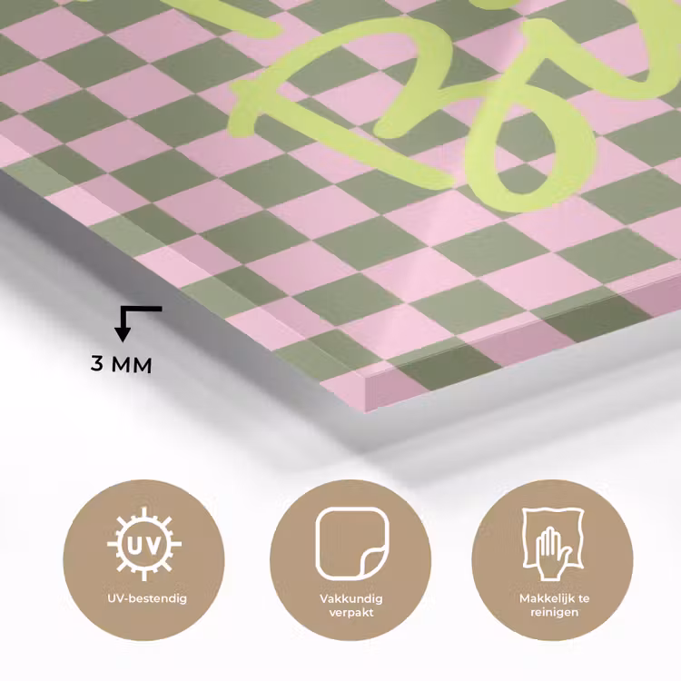 Focus - Vakken - Roze plexiglas 5mm klein -sfeer2