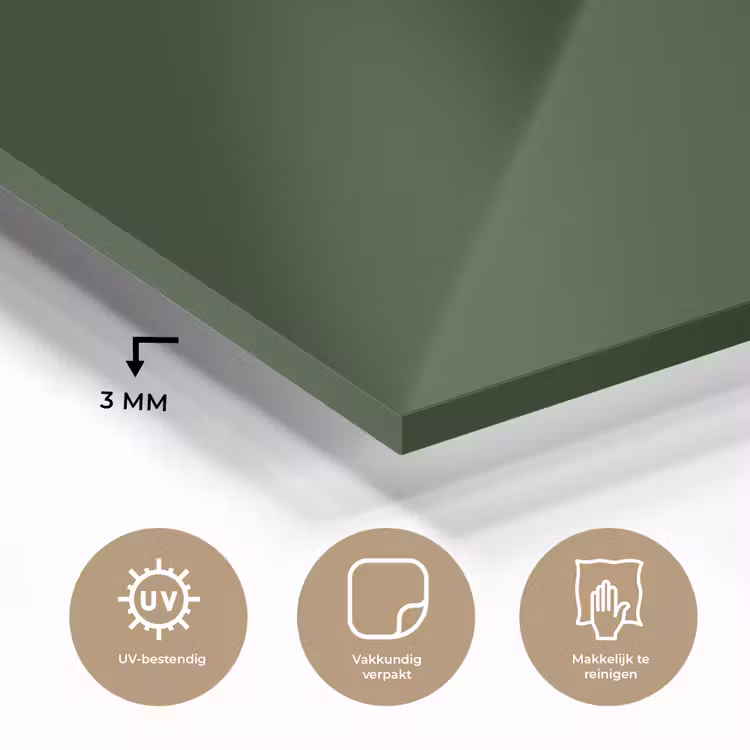 Forest - Green - Groen plexiglas 5mm klein 11 -sfeer2