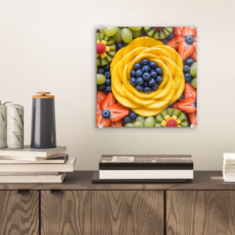 Fruit - Arrangement - Gezond - Kleurrijk - Eten plexiglas 5mm klein -sfeer1