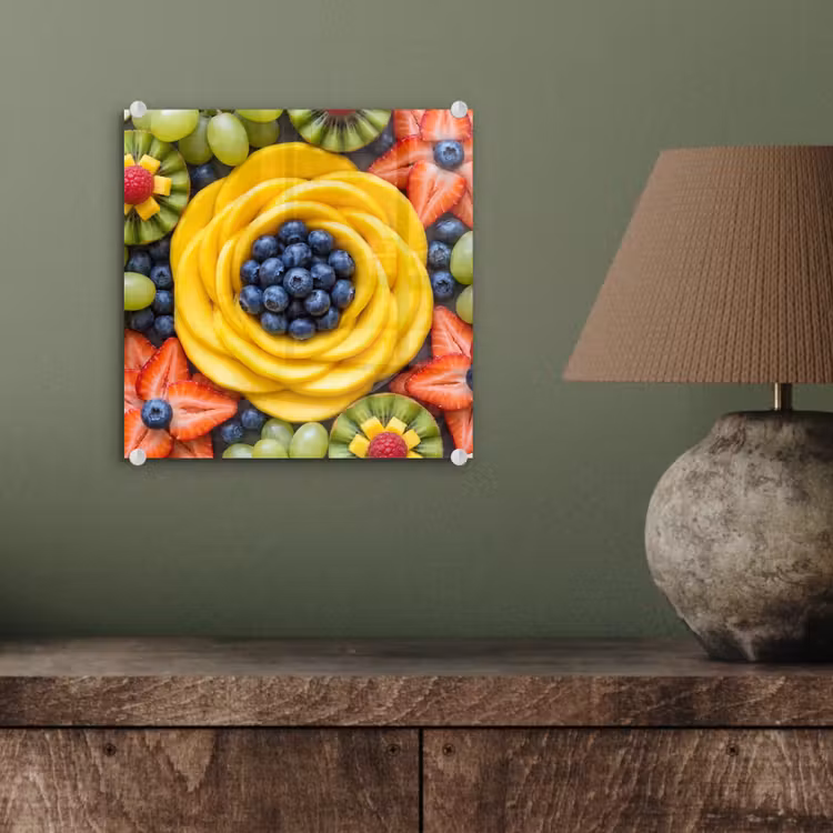 Fruit - Arrangement - Gezond - Kleurrijk - Eten plexiglas 5mm klein -sfeer3