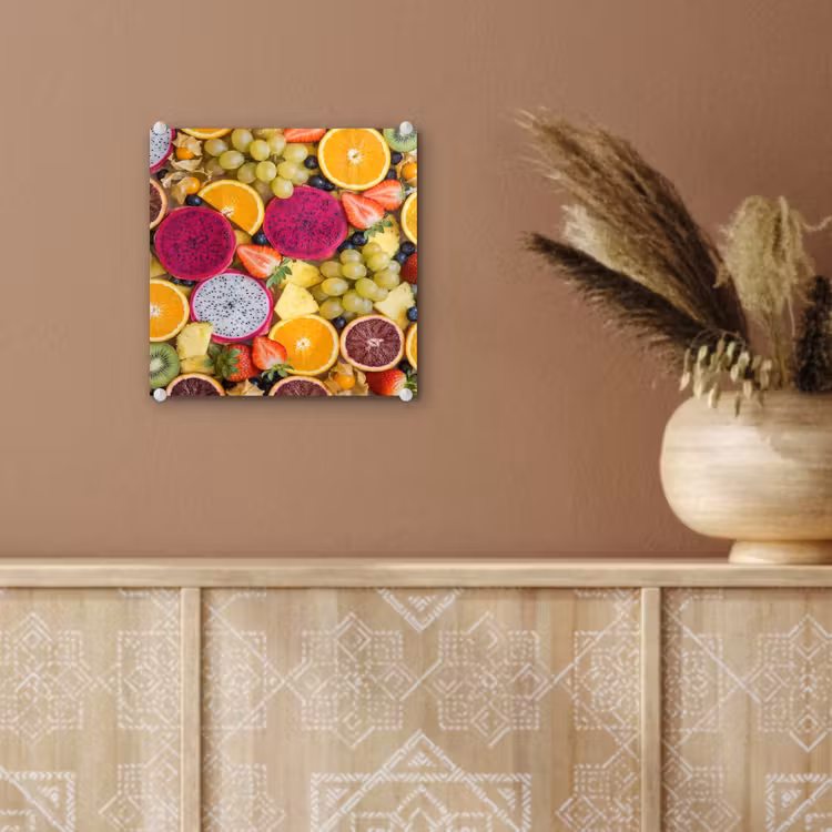 Fruit - Assortiment - Kleurrijk - Gezondheid plexiglas 5mm klein -sfeer5