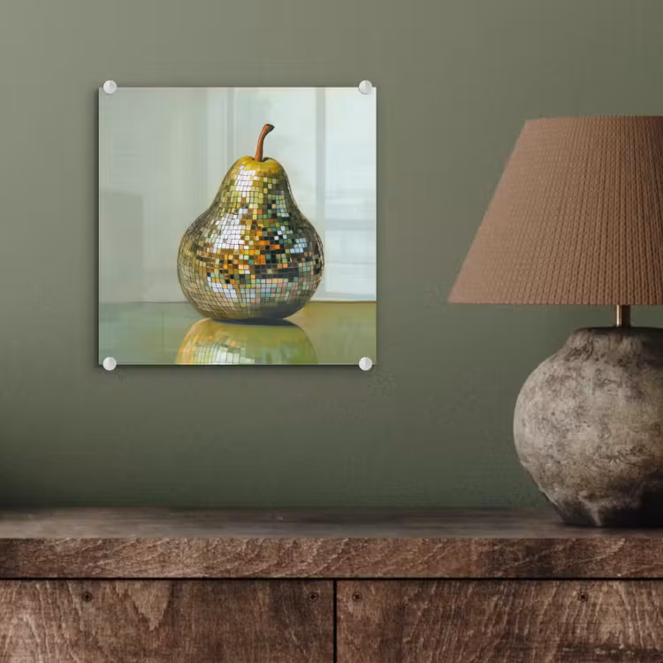 Fruit - Disco - Art - Glitter plexiglas 5mm klein -sfeer3