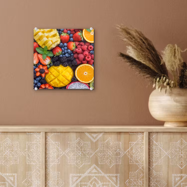 Fruit - Vers - Kleurrijk - Eten plexiglas 5mm klein -sfeer5