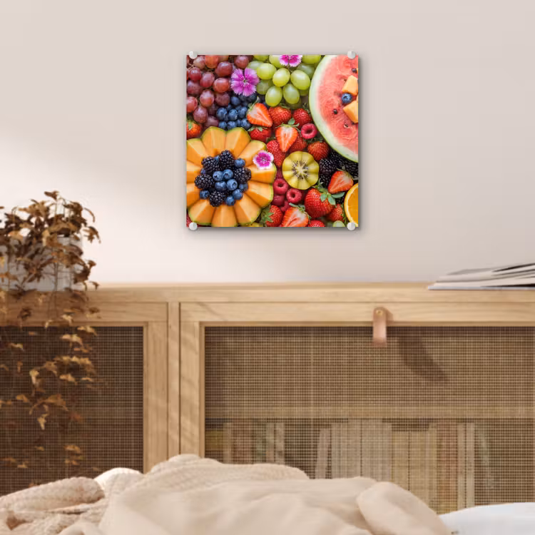 Fruit - Vers - Variatie - Eten - Kleurrijk plexiglas 5mm klein -sfeer4