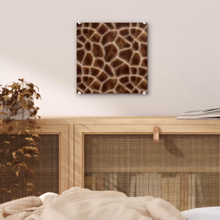 Giraf - Bruin - Vacht plexiglas 5mm klein 11 -sfeer4