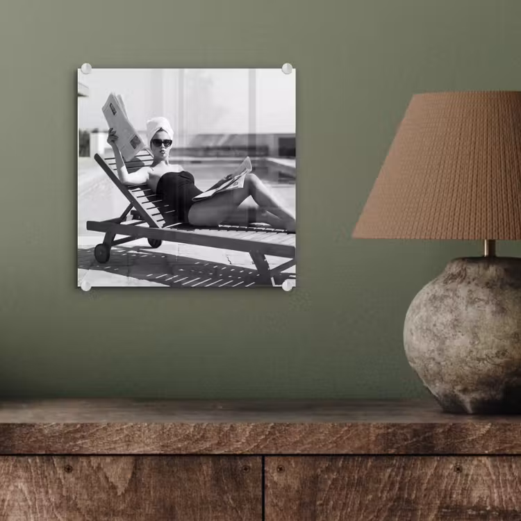 Glamour - Modern - Zwart - Wit plexiglas 5mm klein -sfeer3