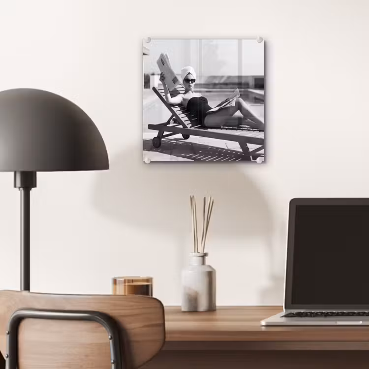 Glamour - Modern - Zwart - Wit plexiglas 5mm klein -sfeer6