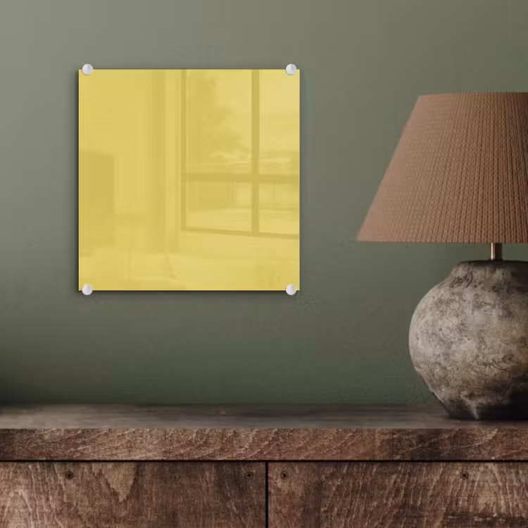 Golden - Ochre - Geel plexiglas 5mm klein 11 -sfeer3