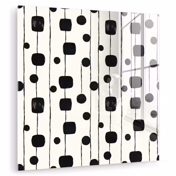 Grafisch - Modern - Zwart plexiglas 5mm klein 11 -zzzproduct_nieuw