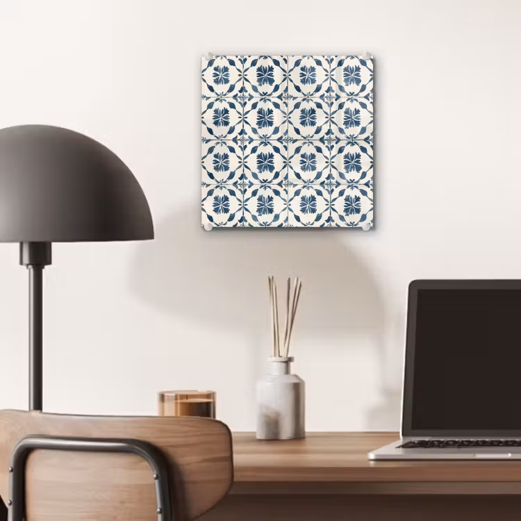 Grafisch - Tegel - Blauw plexiglas 5mm klein 11 -sfeer6