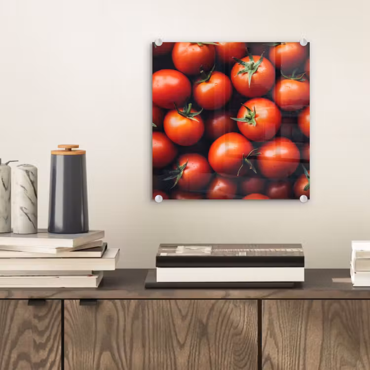 Groente - Rood - Tomaten plexiglas 5mm klein -sfeer1