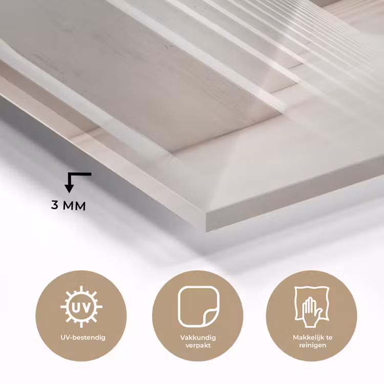 Hal - Bogen - Symmetrisch - Modern plexiglas 5mm klein -sfeer2
