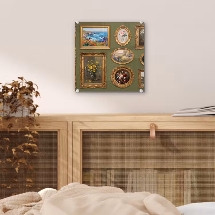 Hert - Bos - Natuur - Klassiek - Dieren plexiglas 5mm klein -sfeer4