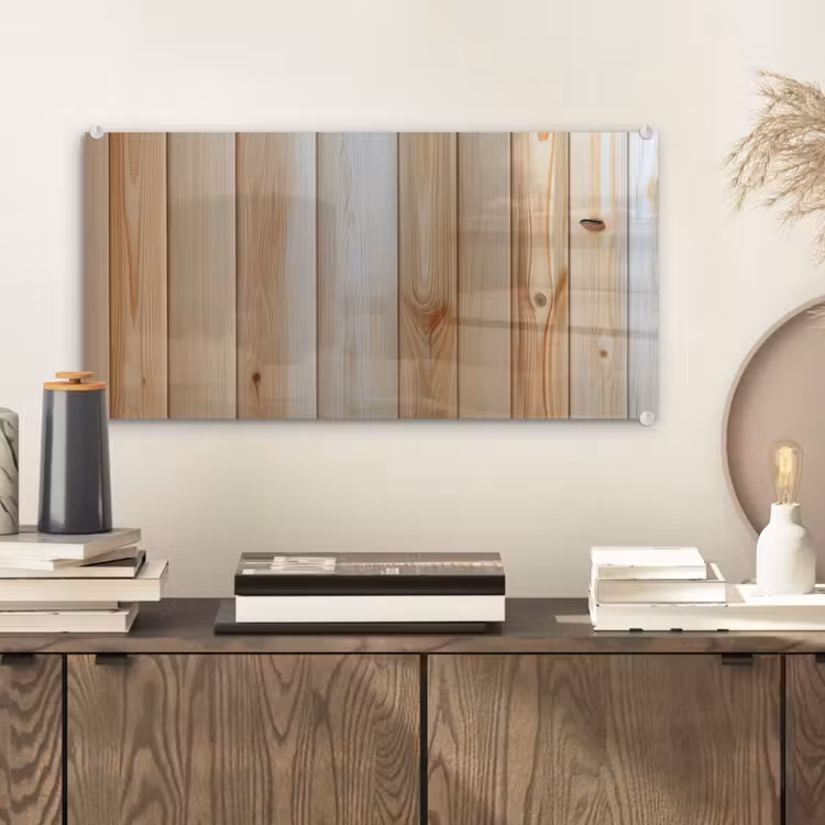 Hout - Planken - Licht plexiglas 5mm klein -sfeer1