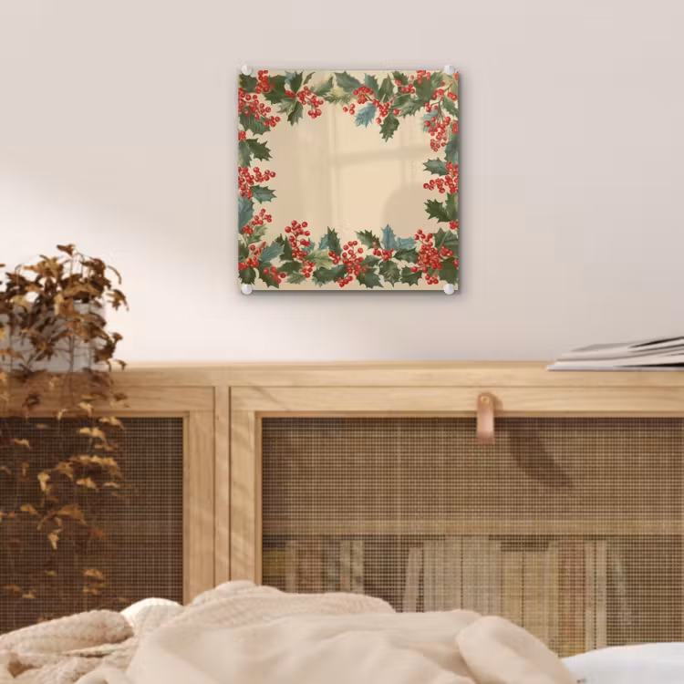 Hulstrand - Bessen - Beige plexiglas 5mm klein -sfeer4