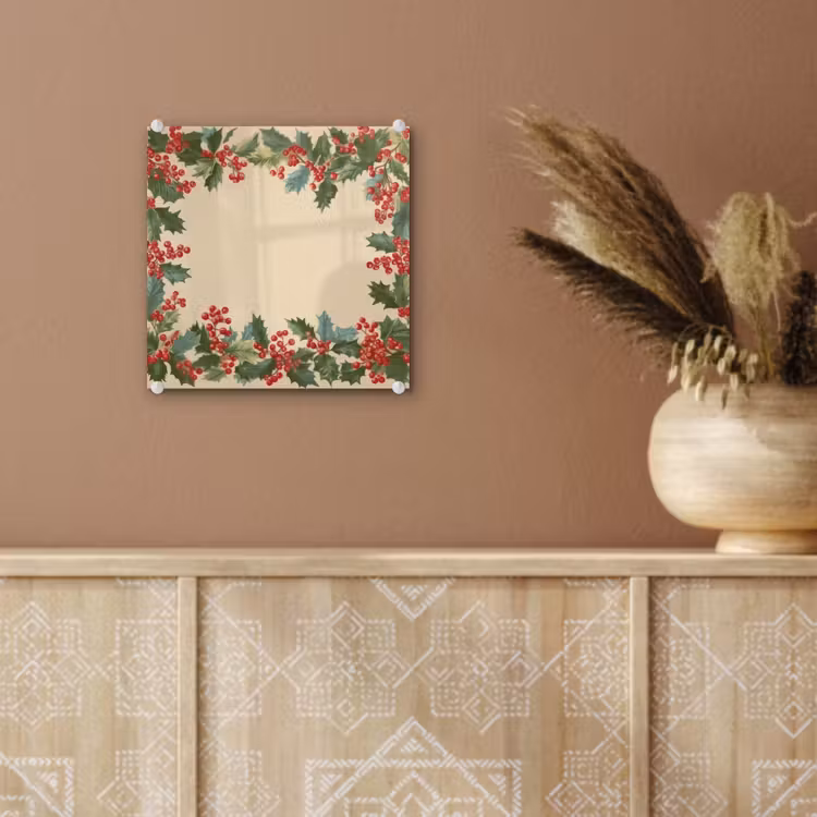 Hulstrand - Bessen - Beige plexiglas 5mm klein -sfeer5