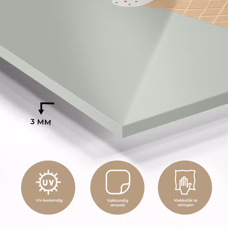 Illustratie - Ijsje - Spikkels - Kers plexiglas 5mm klein -sfeer2