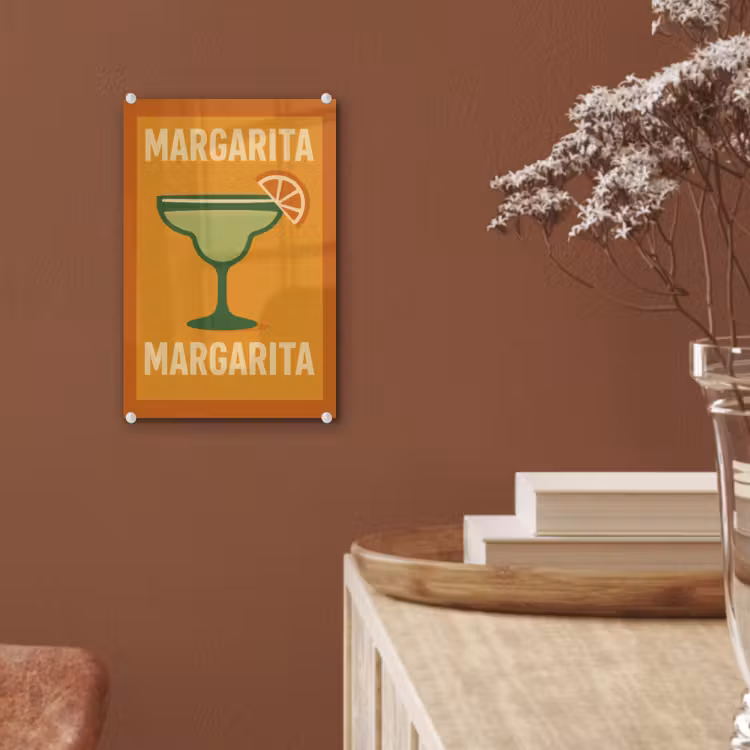 Illustratie - Margarita - Sinaasappelschijf - Oranje plexiglas 5mm klein -sfeer5