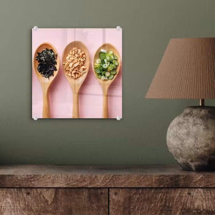Ingrediënten - Lepels - Hout - Roze plexiglas 5mm klein -sfeer3