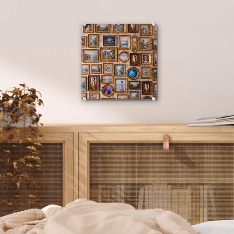 Interieur - Kunst - Collectie - Klassiek - Goud plexiglas 5mm klein -sfeer4