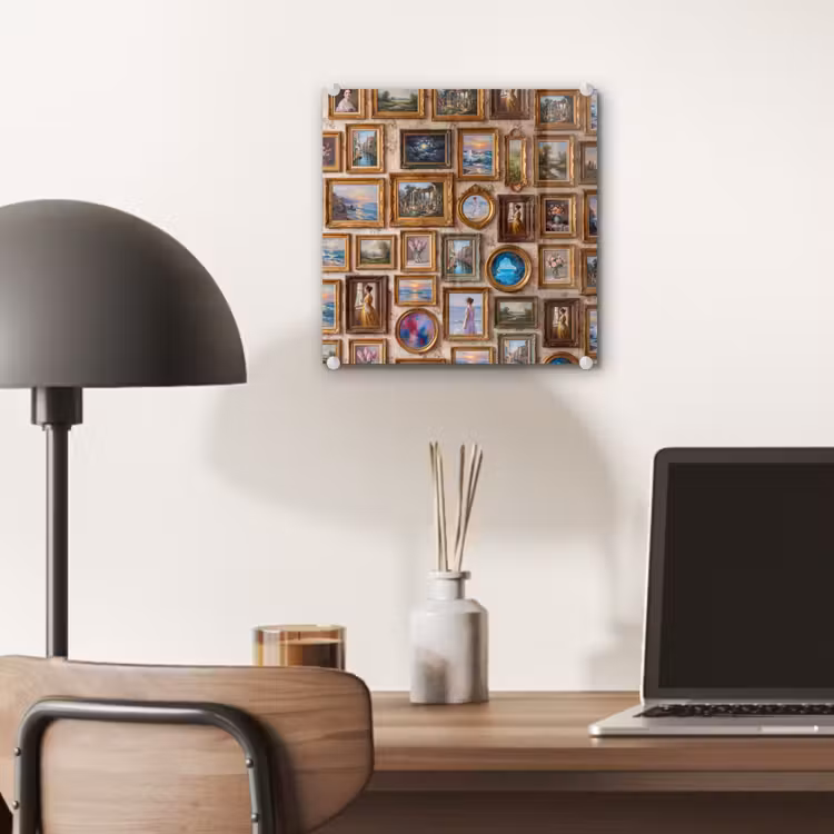 Interieur - Kunst - Collectie - Klassiek - Goud plexiglas 5mm klein -sfeer6