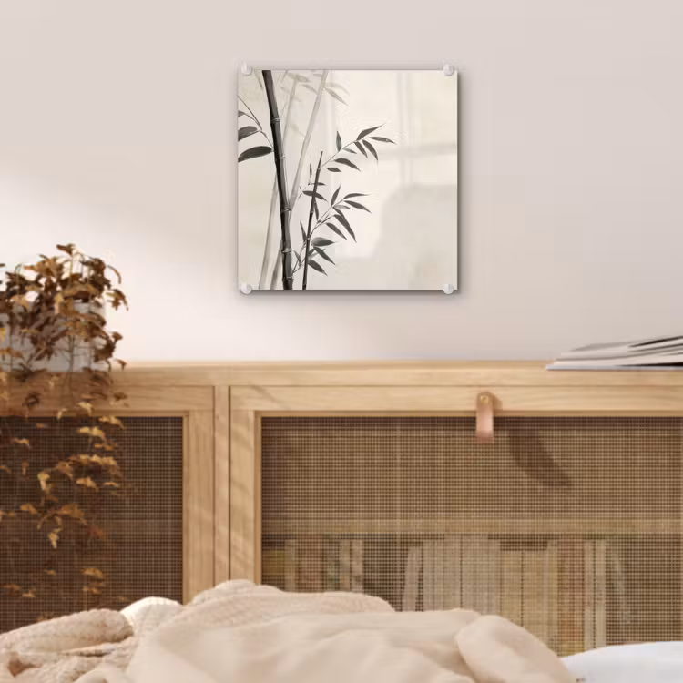 Japandi - Bamboe - Beige plexiglas 5mm klein -sfeer4