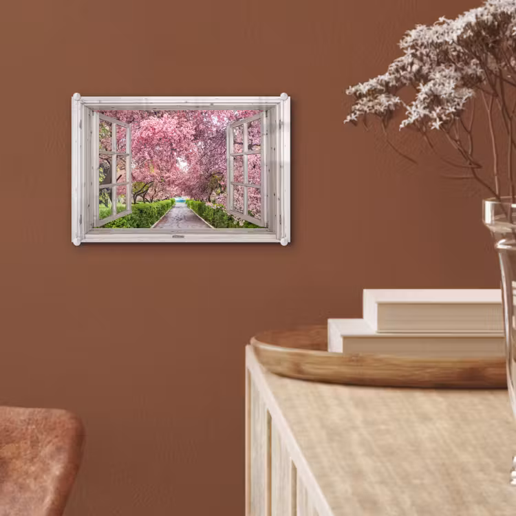 Japans - Sakura - Bloesem - Boom - Bloesem takken - Doorkijk plexiglas 5mm klein -sfeer5