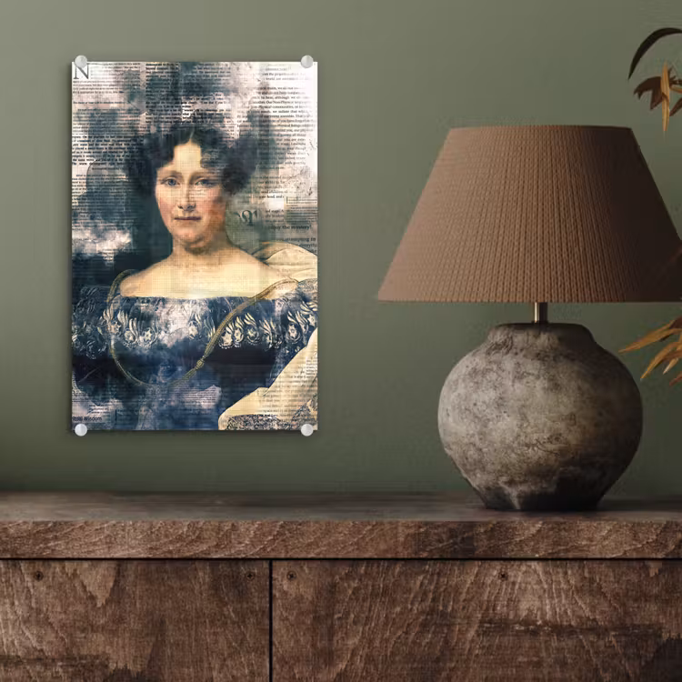 Johanna Henriette Engelen - Dubois Drahonet - Krant plexiglas 5mm klein -sfeer3