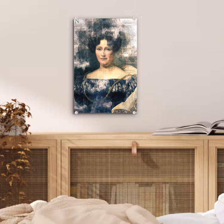 Johanna Henriette Engelen - Dubois Drahonet - Krant plexiglas 5mm klein -sfeer4