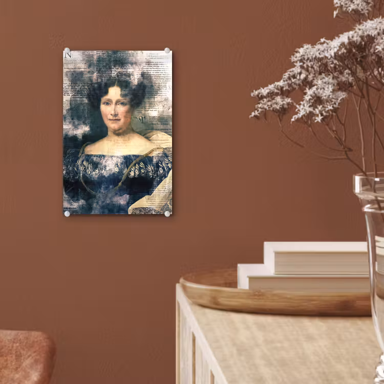 Johanna Henriette Engelen - Dubois Drahonet - Krant plexiglas 5mm klein -sfeer5