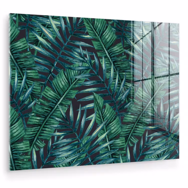 Jungle - Bladeren - Tropical plexiglas 5mm klein -zzzproduct_nieuw