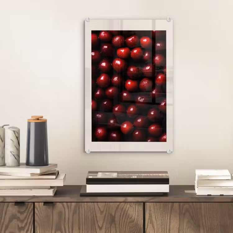 Kersen - Rood plexiglas 5mm klein -sfeer1