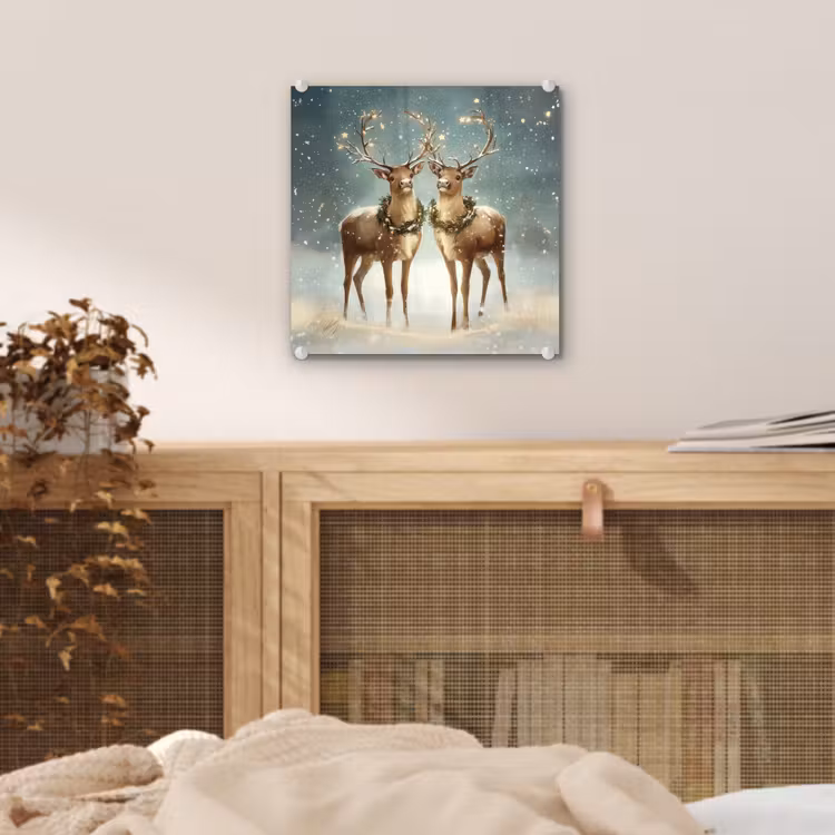 Kerstmagie - Winterwoud - Rendier plexiglas 5mm klein -sfeer4