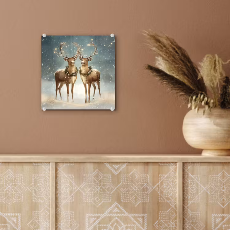 Kerstmagie - Winterwoud - Rendier plexiglas 5mm klein -sfeer5