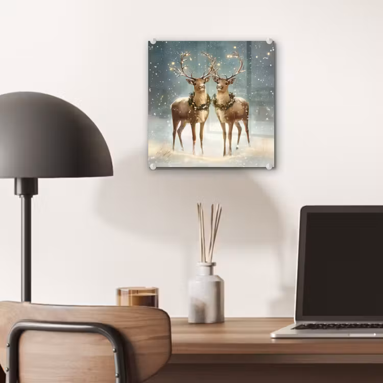 Kerstmagie - Winterwoud - Rendier plexiglas 5mm klein -sfeer6