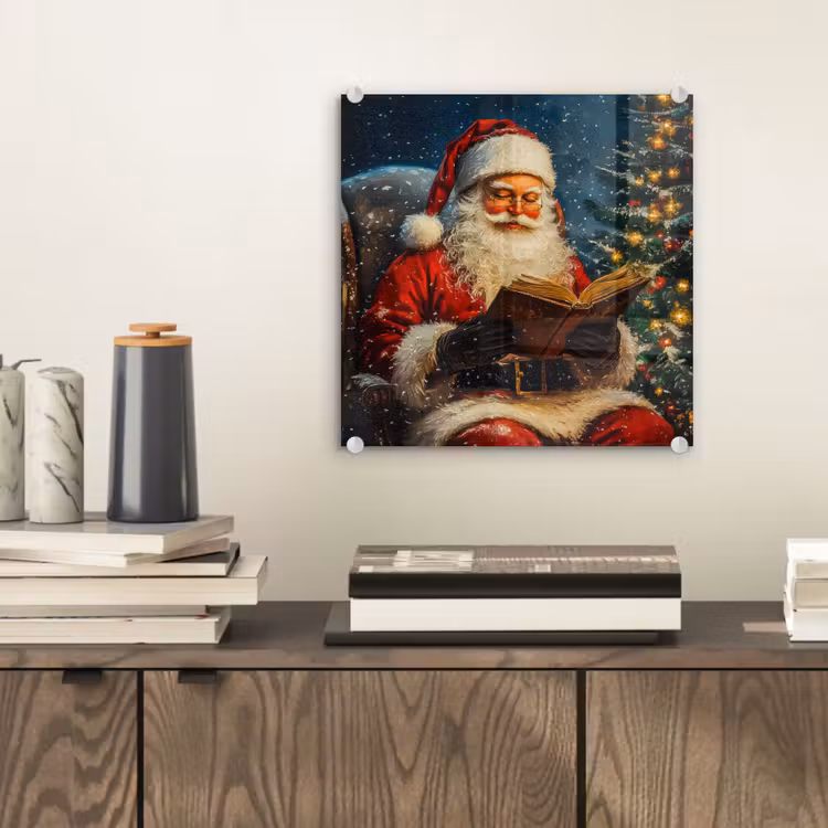 Kerstman - Kerst - Winter - Kerstboom plexiglas 5mm klein -sfeer1