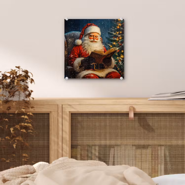 Kerstman - Kerst - Winter - Kerstboom plexiglas 5mm klein -sfeer4