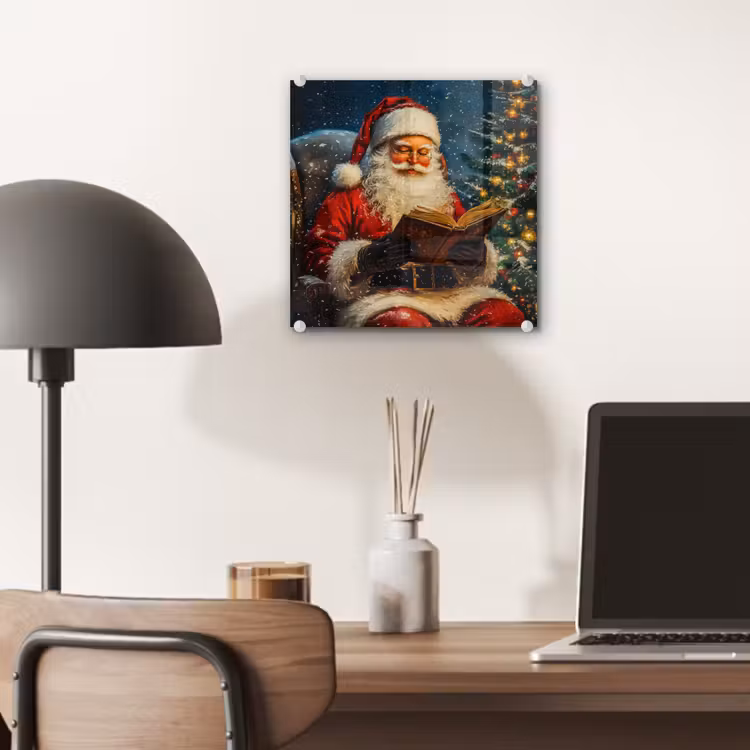 Kerstman - Kerst - Winter - Kerstboom plexiglas 5mm klein -sfeer6