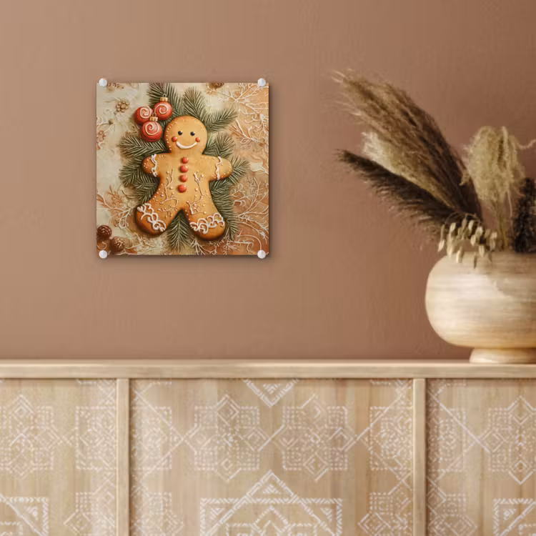 Kerstmis - Koekje - Poppetje - Speculaas plexiglas 5mm klein -sfeer5