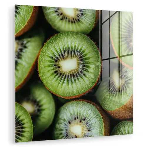 Kiwi - Fruit - Groen plexiglas 5mm klein -zzzproduct_nieuw