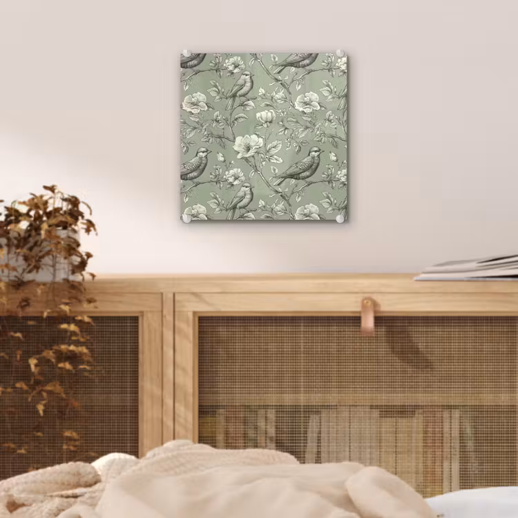 Klassiek - Botanisch - Groen plexiglas 5mm klein 11 -sfeer4