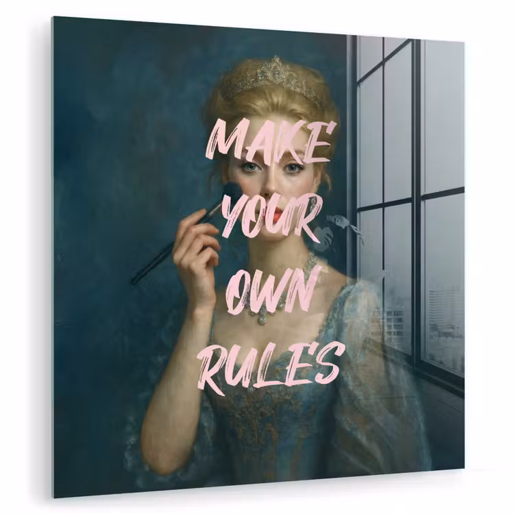 Klassiek - Sierlijk - Roze plexiglas 5mm klein -zzzproduct_nieuw