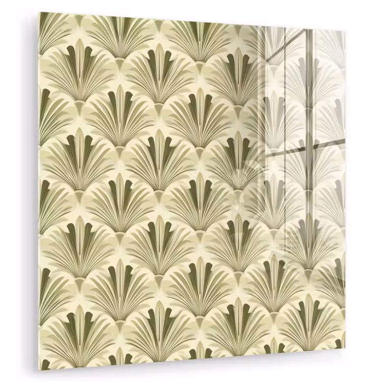 Klassiek - Waaier - Groen plexiglas 5mm klein 11 -zzzproduct_nieuw