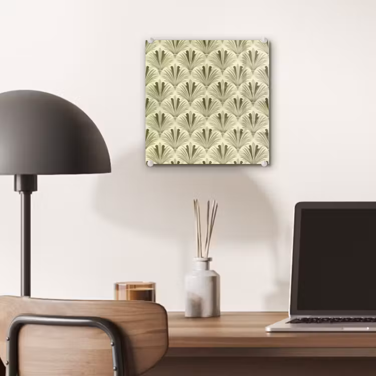 Klassiek - Waaier - Groen plexiglas 5mm klein 11 -sfeer6