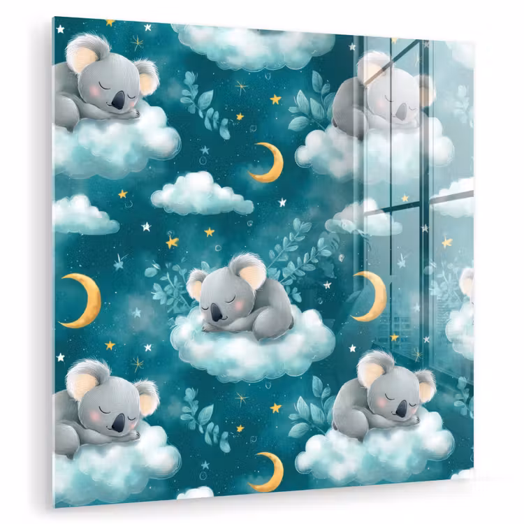 Koala's - Betoverend - Blauw plexiglas 5mm klein 11 -zzzproduct_nieuw