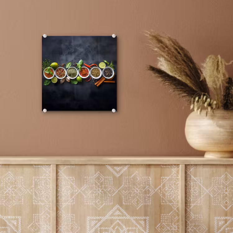 Kruiden - Specerijen - Betonlook - Stilleven plexiglas 5mm klein -sfeer5