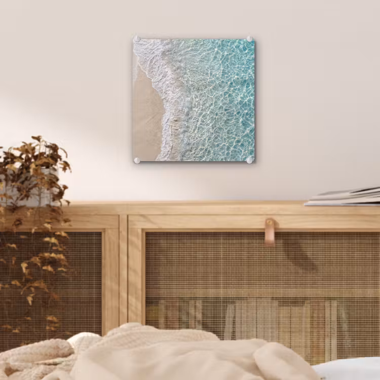 Kust - Zand - Blauw plexiglas 5mm klein -sfeer4