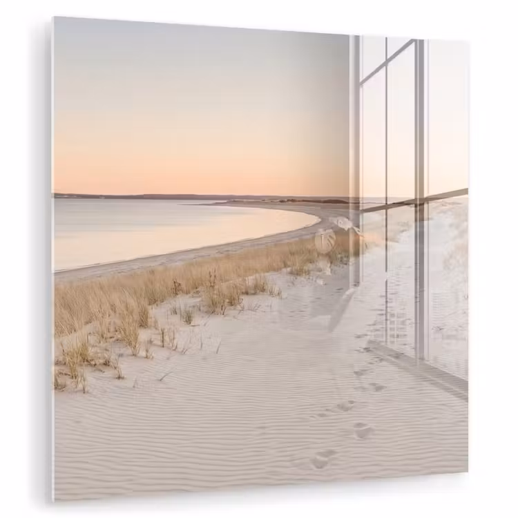 Kustlijn - Horizon - Hek plexiglas 5mm klein -zzzproduct_nieuw